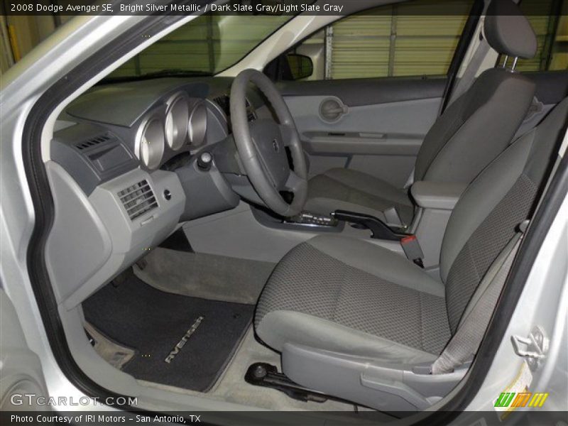 Bright Silver Metallic / Dark Slate Gray/Light Slate Gray 2008 Dodge Avenger SE