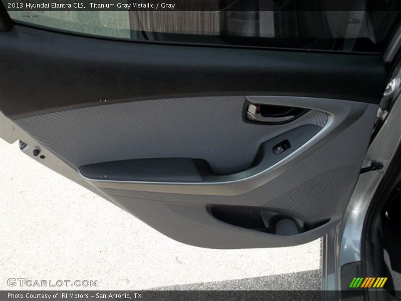 Titanium Gray Metallic / Gray 2013 Hyundai Elantra GLS