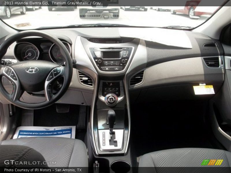 Titanium Gray Metallic / Gray 2013 Hyundai Elantra GLS