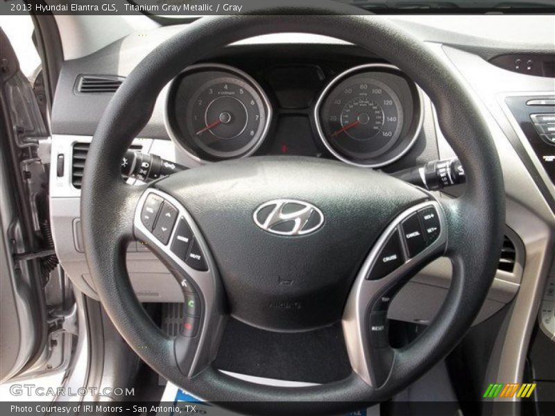Titanium Gray Metallic / Gray 2013 Hyundai Elantra GLS