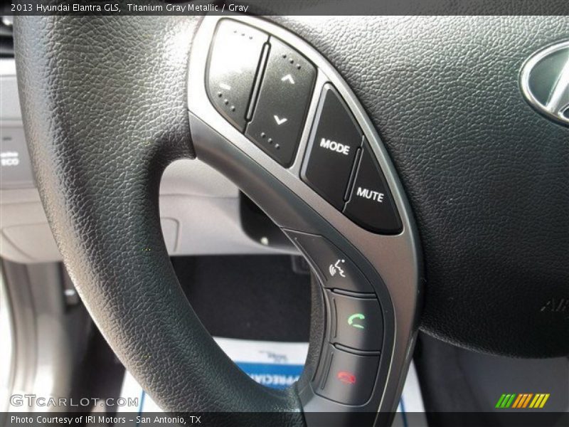 Titanium Gray Metallic / Gray 2013 Hyundai Elantra GLS