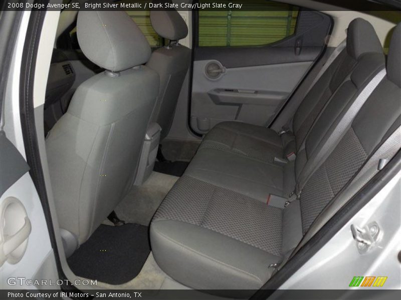 Bright Silver Metallic / Dark Slate Gray/Light Slate Gray 2008 Dodge Avenger SE