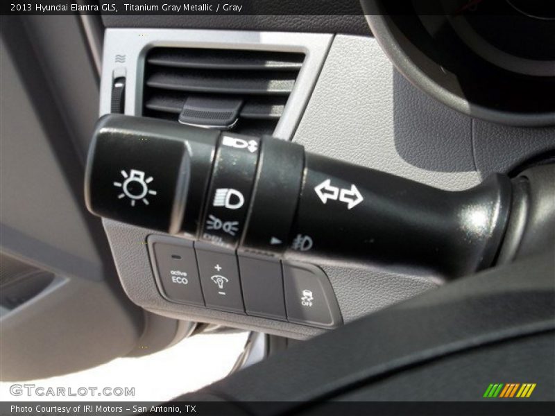 Titanium Gray Metallic / Gray 2013 Hyundai Elantra GLS