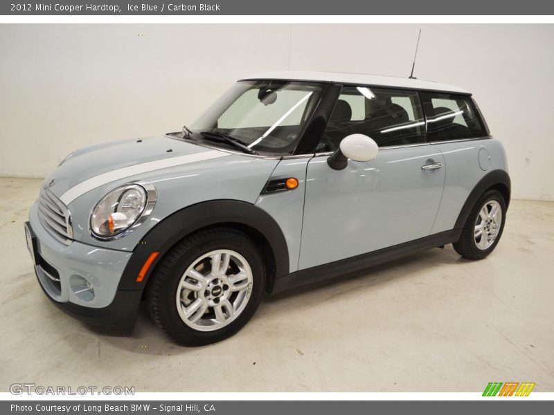 Ice Blue / Carbon Black 2012 Mini Cooper Hardtop