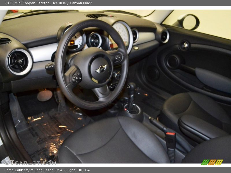 Ice Blue / Carbon Black 2012 Mini Cooper Hardtop
