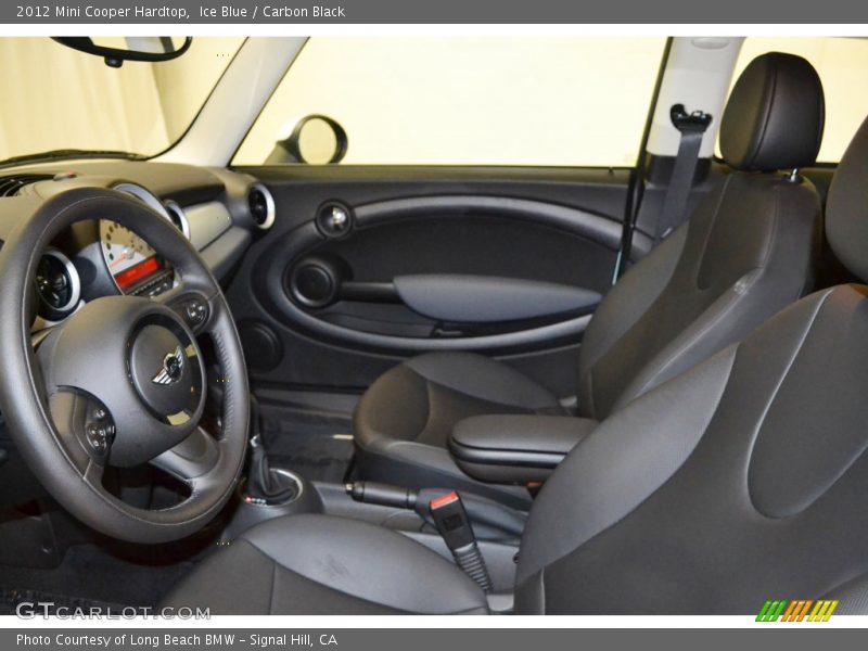 Ice Blue / Carbon Black 2012 Mini Cooper Hardtop