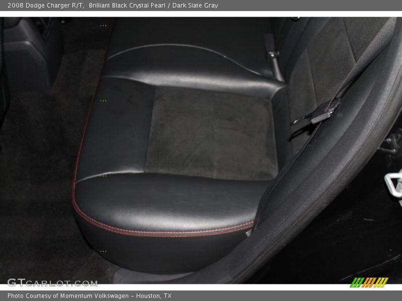 Brilliant Black Crystal Pearl / Dark Slate Gray 2008 Dodge Charger R/T