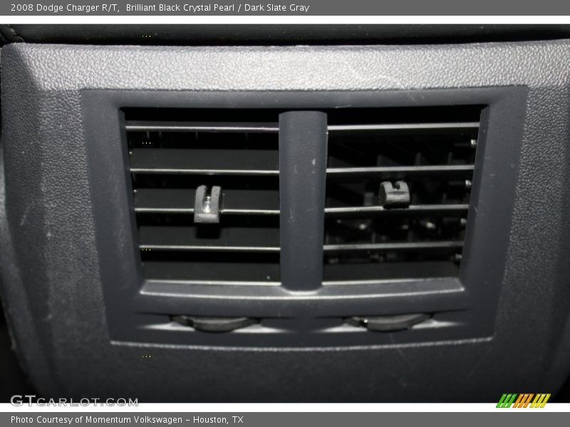 Brilliant Black Crystal Pearl / Dark Slate Gray 2008 Dodge Charger R/T