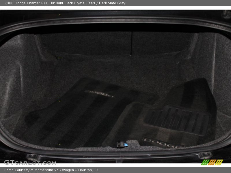 Brilliant Black Crystal Pearl / Dark Slate Gray 2008 Dodge Charger R/T