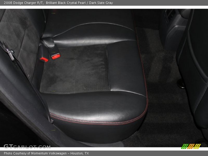 Brilliant Black Crystal Pearl / Dark Slate Gray 2008 Dodge Charger R/T