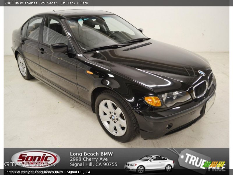 Jet Black / Black 2005 BMW 3 Series 325i Sedan
