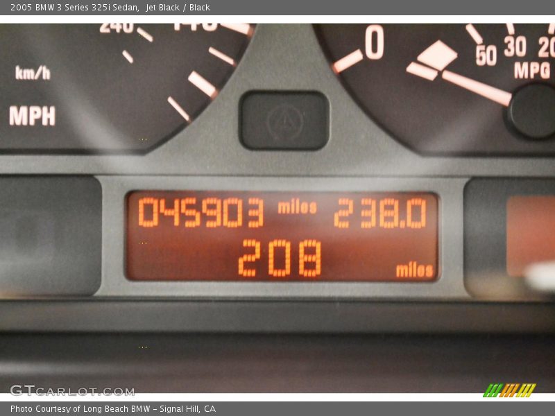 Jet Black / Black 2005 BMW 3 Series 325i Sedan