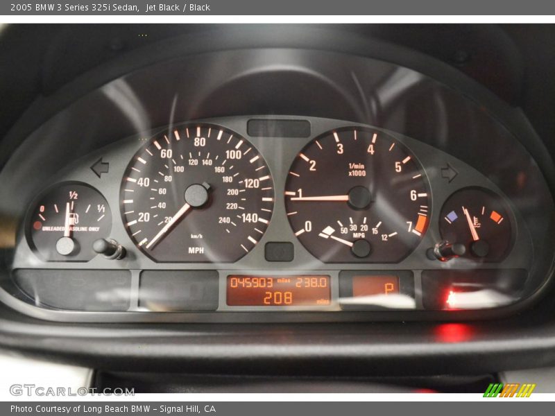 Jet Black / Black 2005 BMW 3 Series 325i Sedan