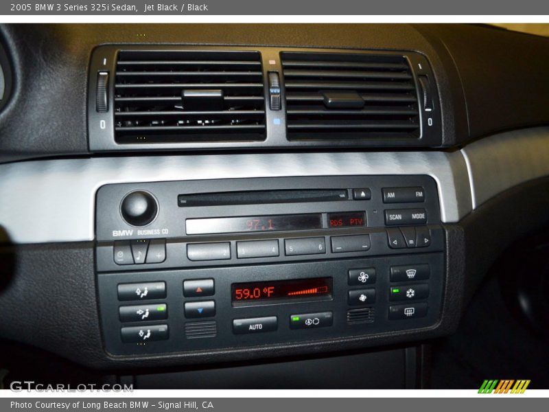 Jet Black / Black 2005 BMW 3 Series 325i Sedan