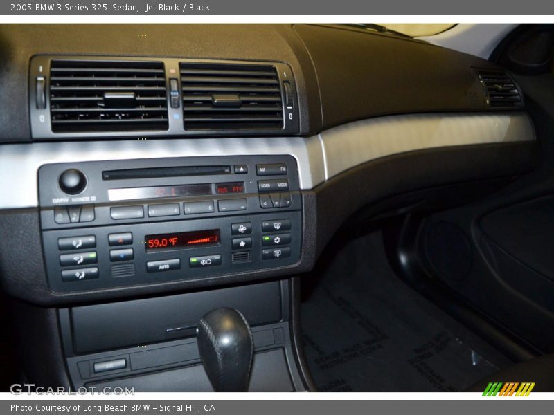 Jet Black / Black 2005 BMW 3 Series 325i Sedan