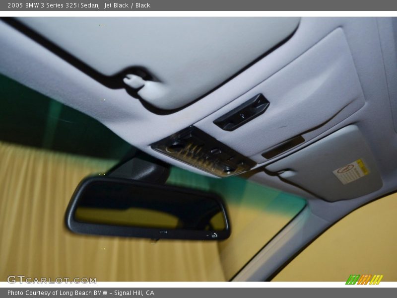 Jet Black / Black 2005 BMW 3 Series 325i Sedan