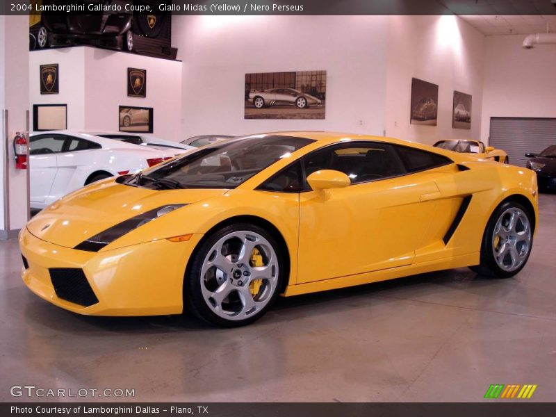 Giallo Midas (Yellow) / Nero Perseus 2004 Lamborghini Gallardo Coupe
