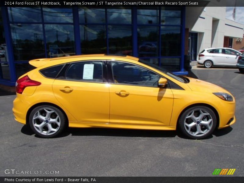  2014 Focus ST Hatchback Tangerine Scream