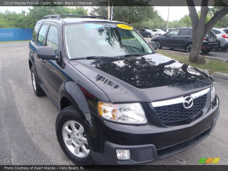 Mystic Black / Charcoal 2010 Mazda Tribute i Sport