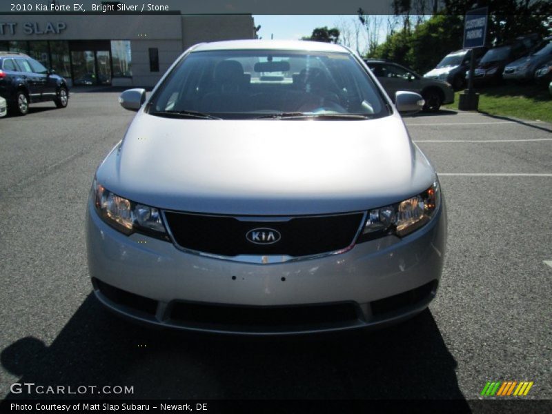 Bright Silver / Stone 2010 Kia Forte EX