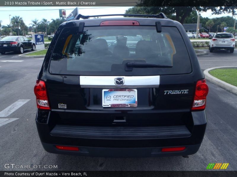 Mystic Black / Charcoal 2010 Mazda Tribute i Sport