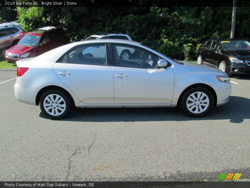 Bright Silver / Stone 2010 Kia Forte EX