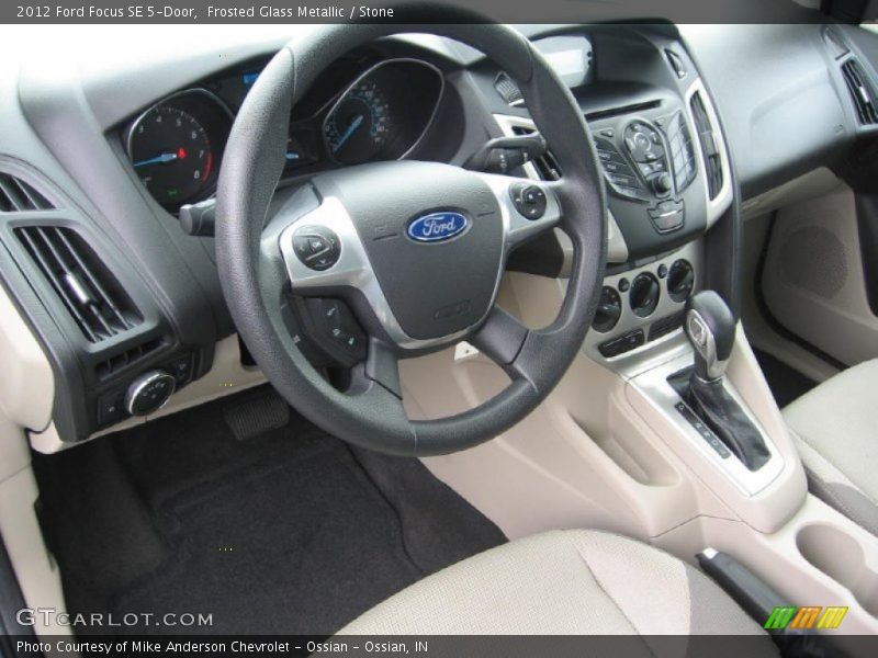 Stone Interior - 2012 Focus SE 5-Door 