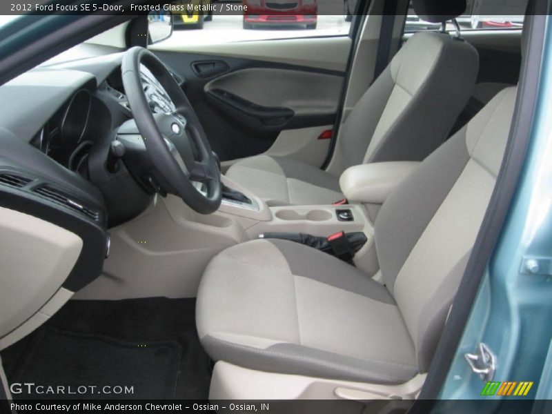 Front Seat of 2012 Focus SE 5-Door