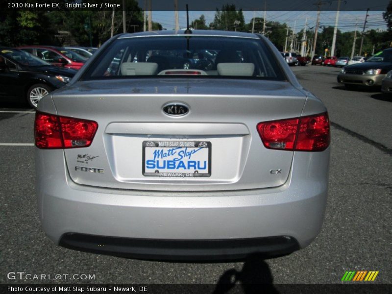 Bright Silver / Stone 2010 Kia Forte EX