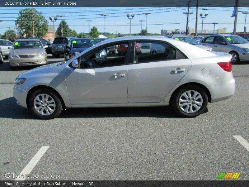 Bright Silver / Stone 2010 Kia Forte EX