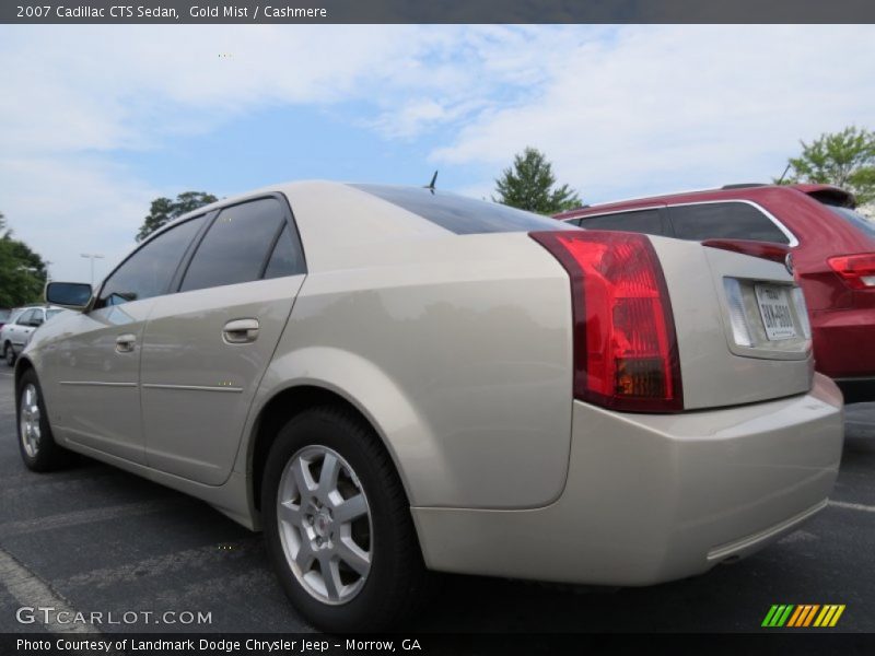 Gold Mist / Cashmere 2007 Cadillac CTS Sedan