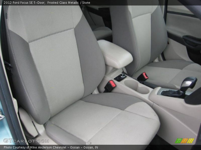 Frosted Glass Metallic / Stone 2012 Ford Focus SE 5-Door