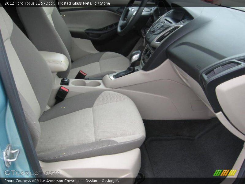 Frosted Glass Metallic / Stone 2012 Ford Focus SE 5-Door