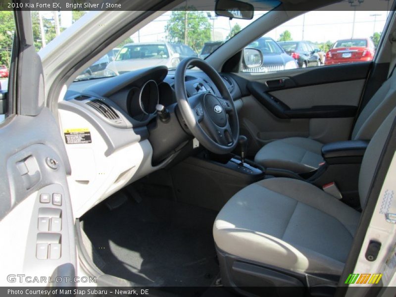 Bright Silver / Stone 2010 Kia Forte EX