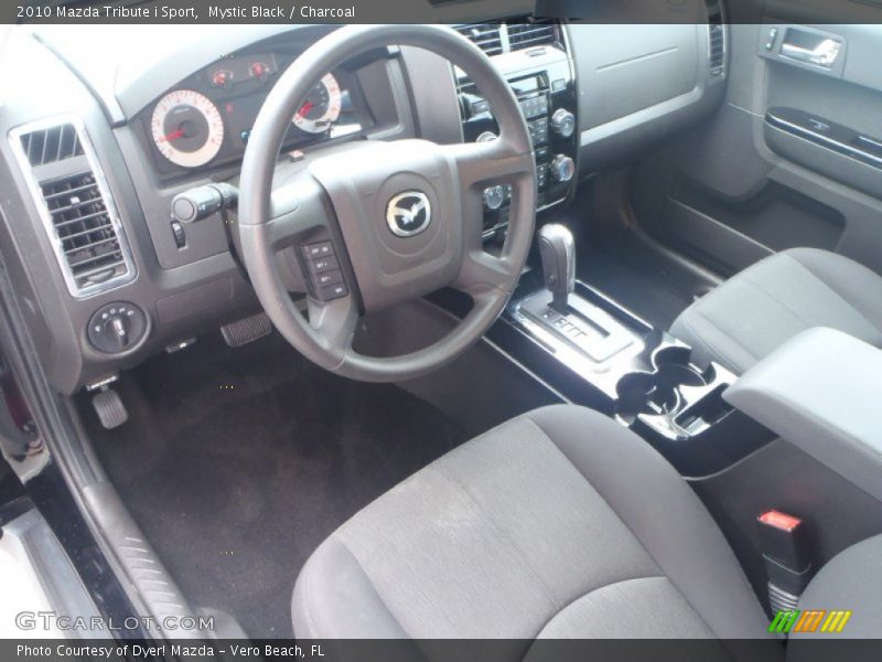 Mystic Black / Charcoal 2010 Mazda Tribute i Sport