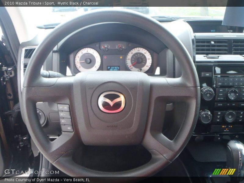 Mystic Black / Charcoal 2010 Mazda Tribute i Sport