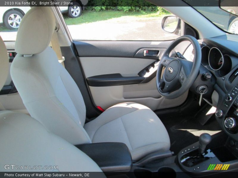 Bright Silver / Stone 2010 Kia Forte EX