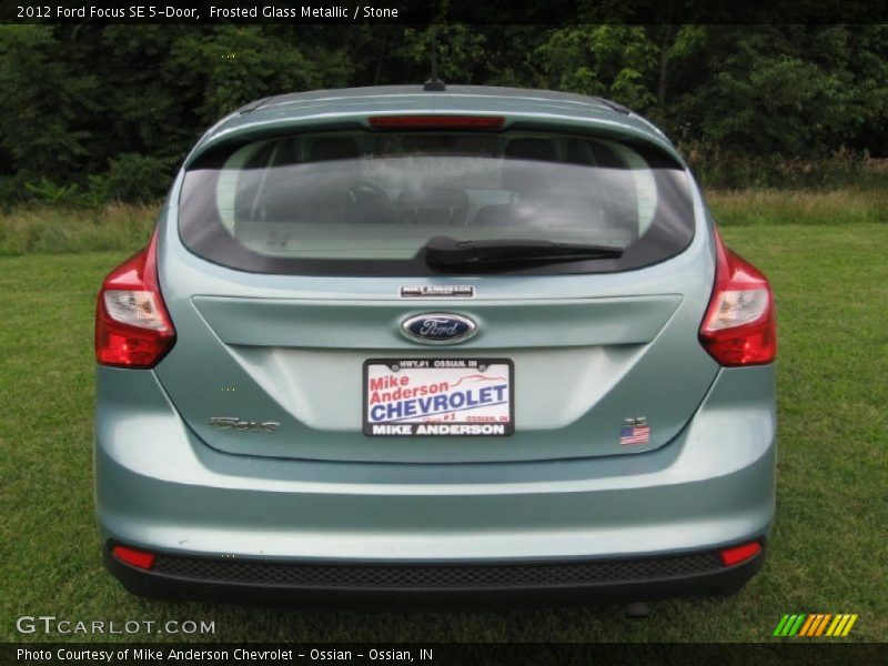 Frosted Glass Metallic / Stone 2012 Ford Focus SE 5-Door