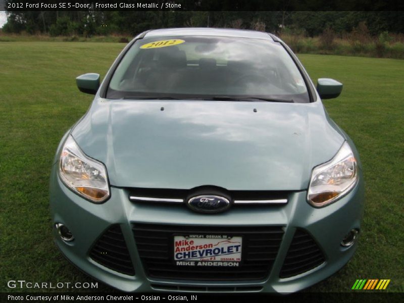 Frosted Glass Metallic / Stone 2012 Ford Focus SE 5-Door