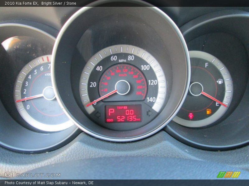 Bright Silver / Stone 2010 Kia Forte EX
