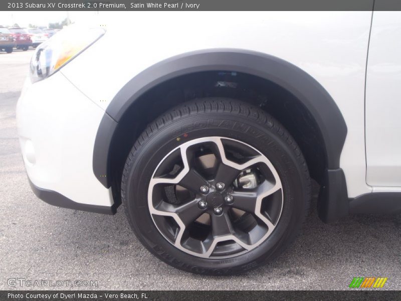 Satin White Pearl / Ivory 2013 Subaru XV Crosstrek 2.0 Premium