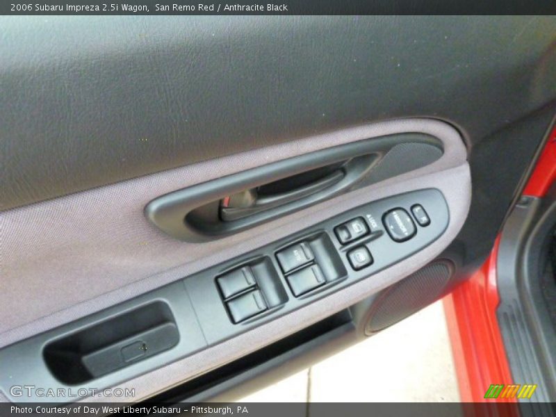 San Remo Red / Anthracite Black 2006 Subaru Impreza 2.5i Wagon