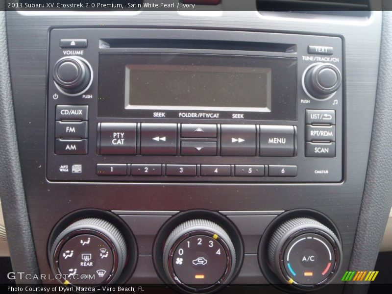Satin White Pearl / Ivory 2013 Subaru XV Crosstrek 2.0 Premium