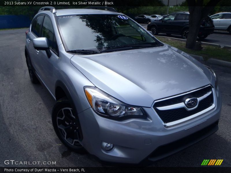 Ice Silver Metallic / Black 2013 Subaru XV Crosstrek 2.0 Limited