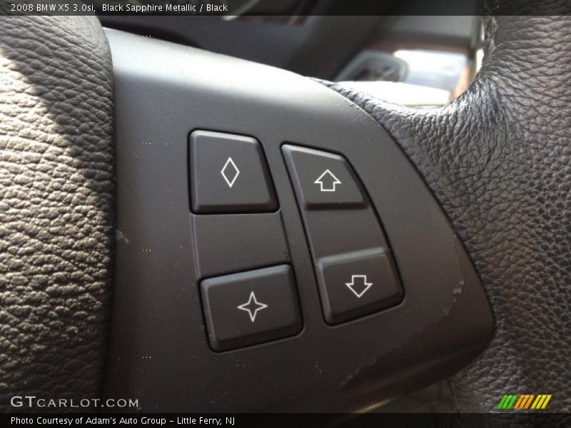 Black Sapphire Metallic / Black 2008 BMW X5 3.0si