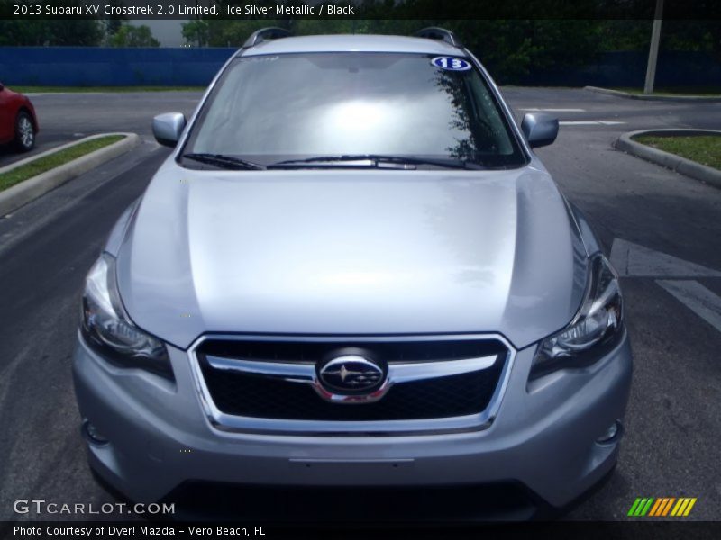 Ice Silver Metallic / Black 2013 Subaru XV Crosstrek 2.0 Limited