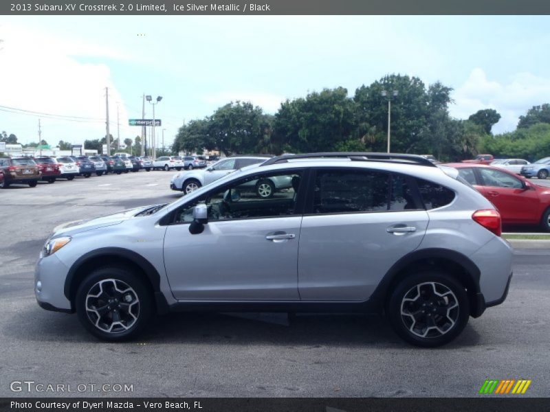Ice Silver Metallic / Black 2013 Subaru XV Crosstrek 2.0 Limited