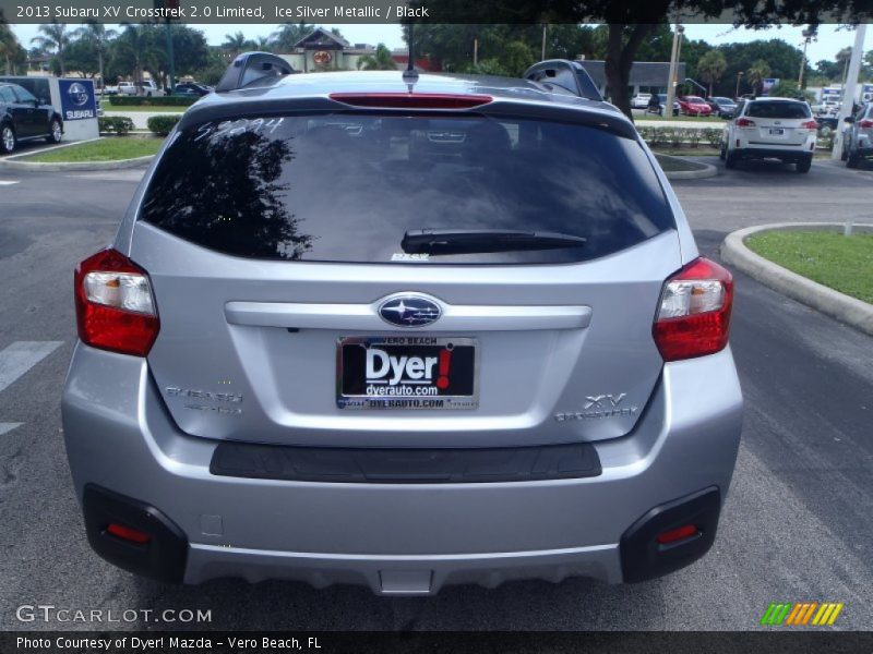 Ice Silver Metallic / Black 2013 Subaru XV Crosstrek 2.0 Limited