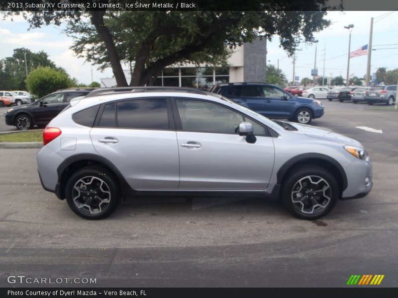 Ice Silver Metallic / Black 2013 Subaru XV Crosstrek 2.0 Limited