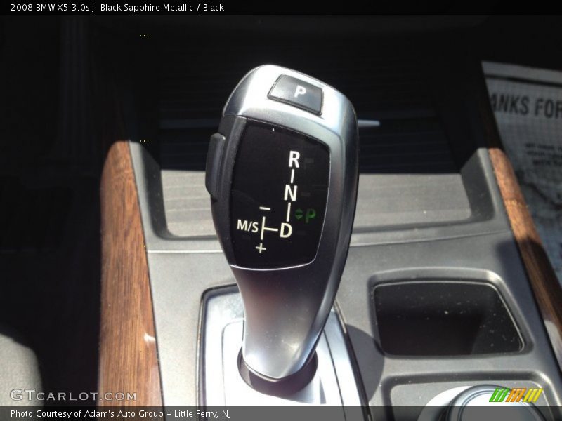 Black Sapphire Metallic / Black 2008 BMW X5 3.0si